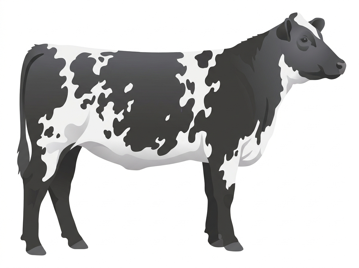 Light blue roan 11/16 Angus Cross Heifer
