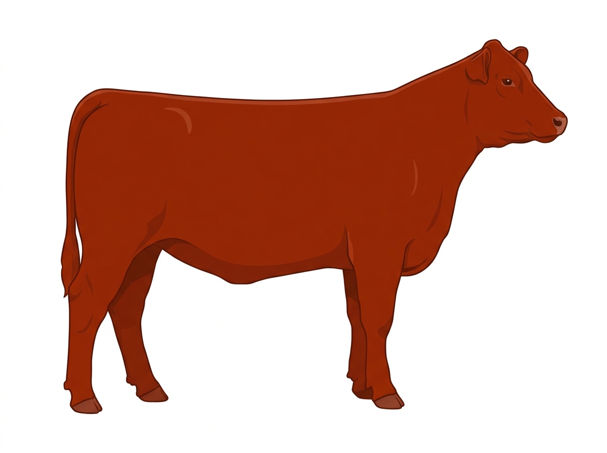 Red 11/16 Angus Cross Heifer