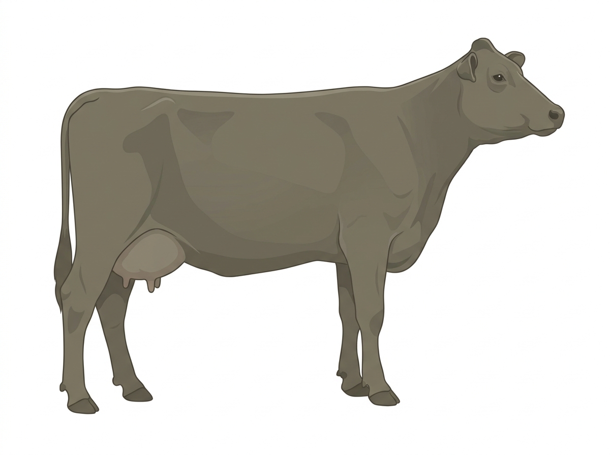 Smoky 1/2 Charolais Cross Cow