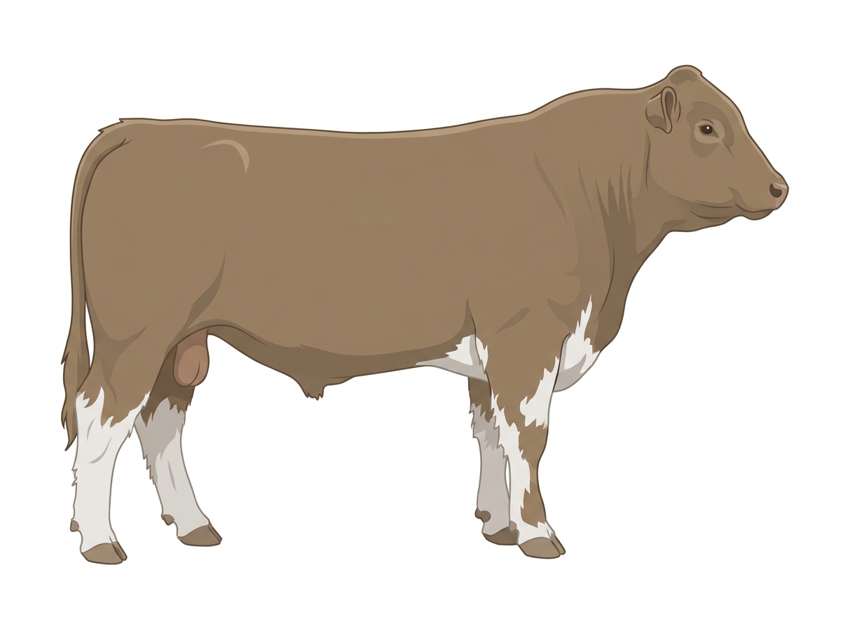 Dun 1/2 Highlander Cross Bull