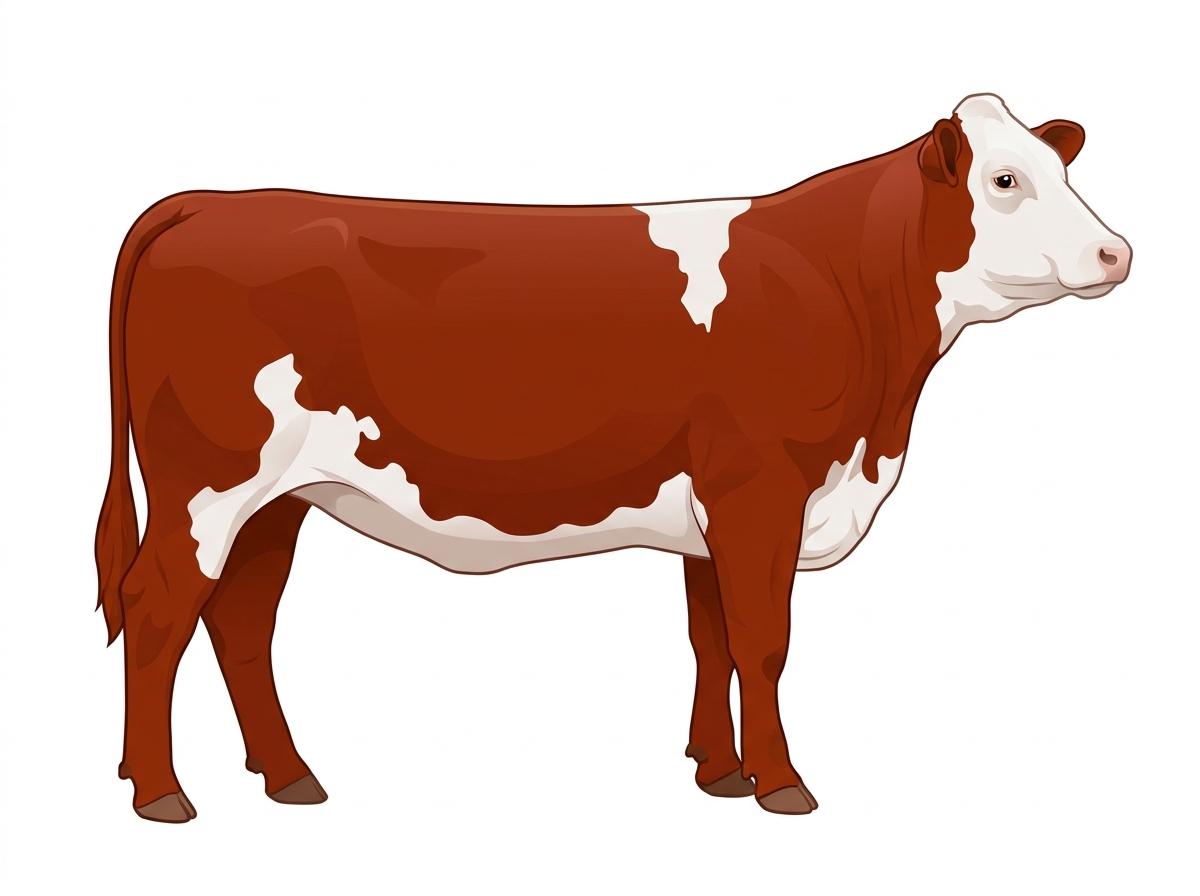 Red 1/2 Simmental Cross Heifer