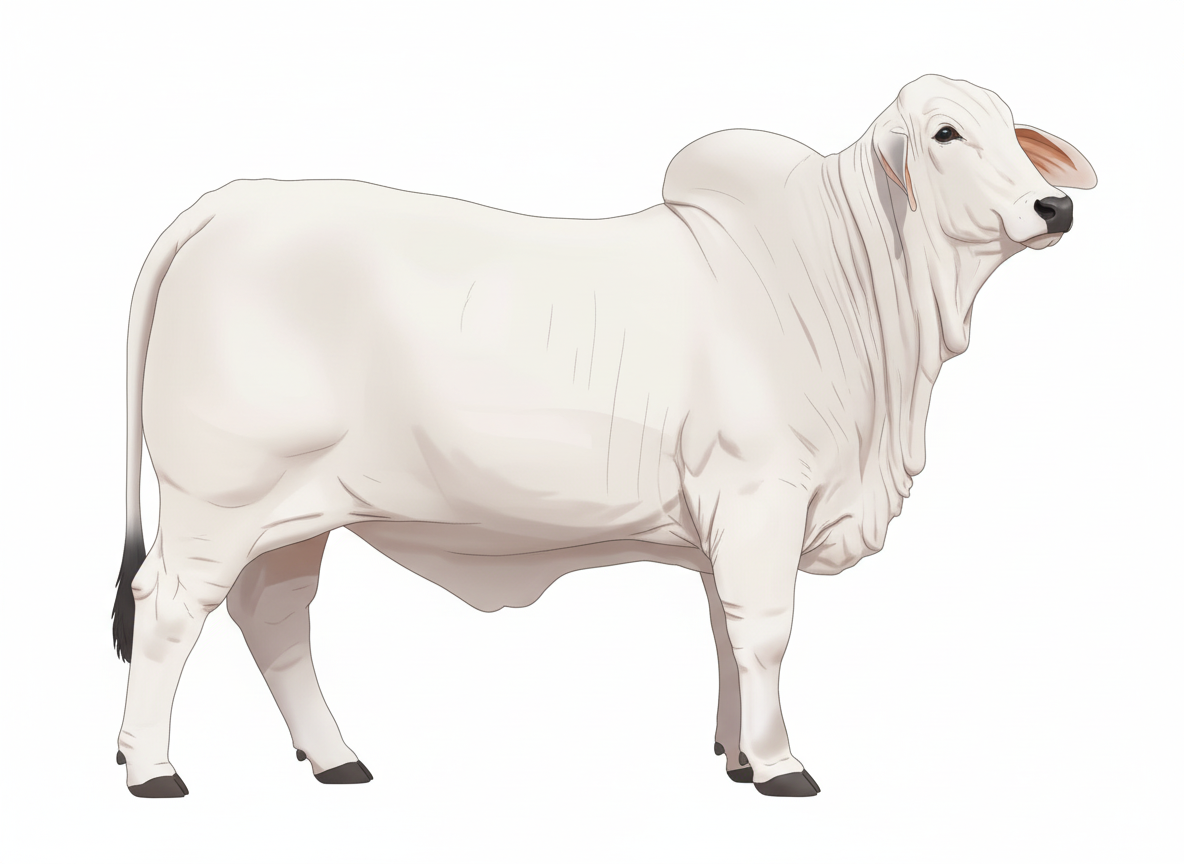 Slate Grey Brahman Heifer