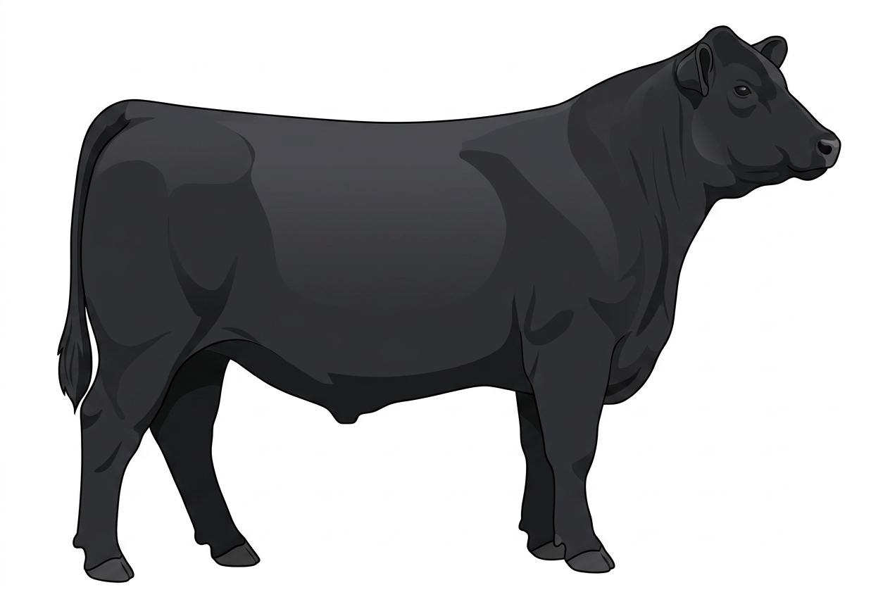 Black Angus Steer