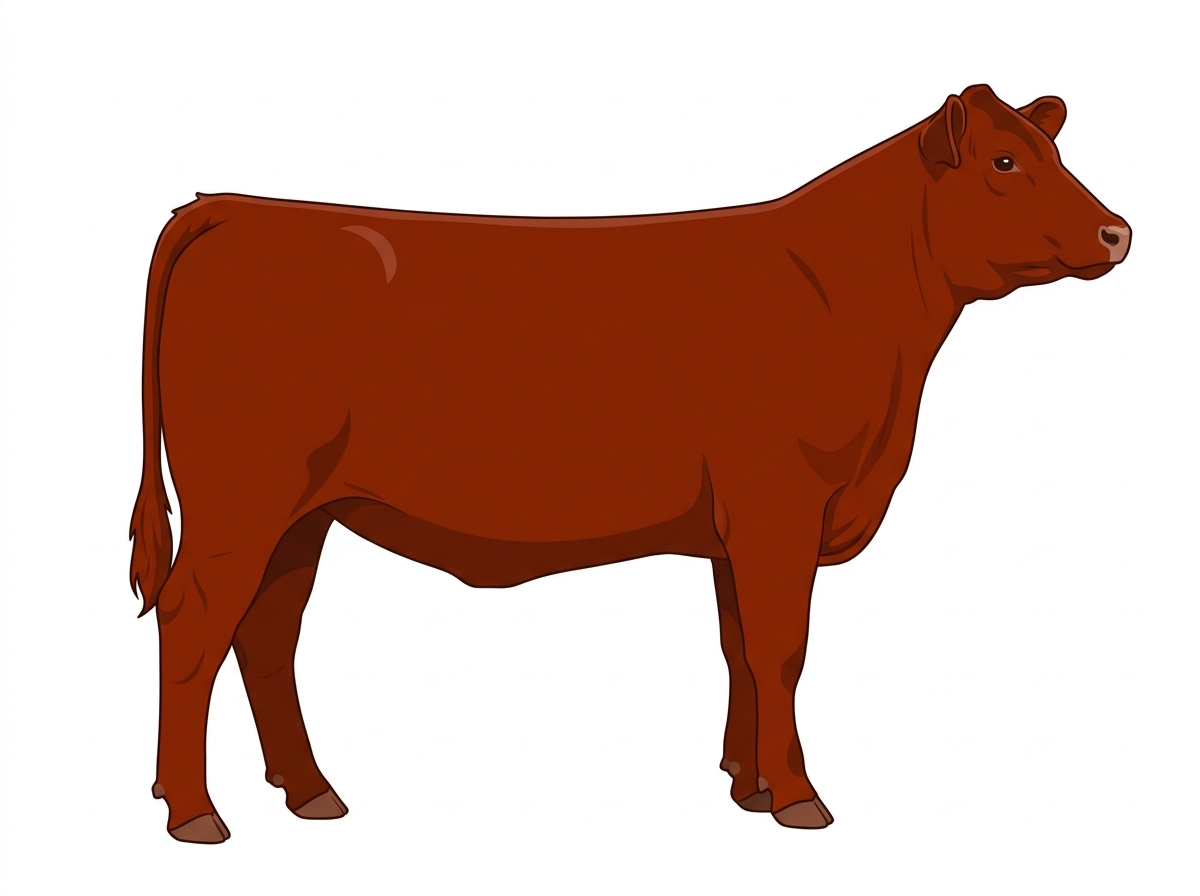 Red Angus Cross Heifer