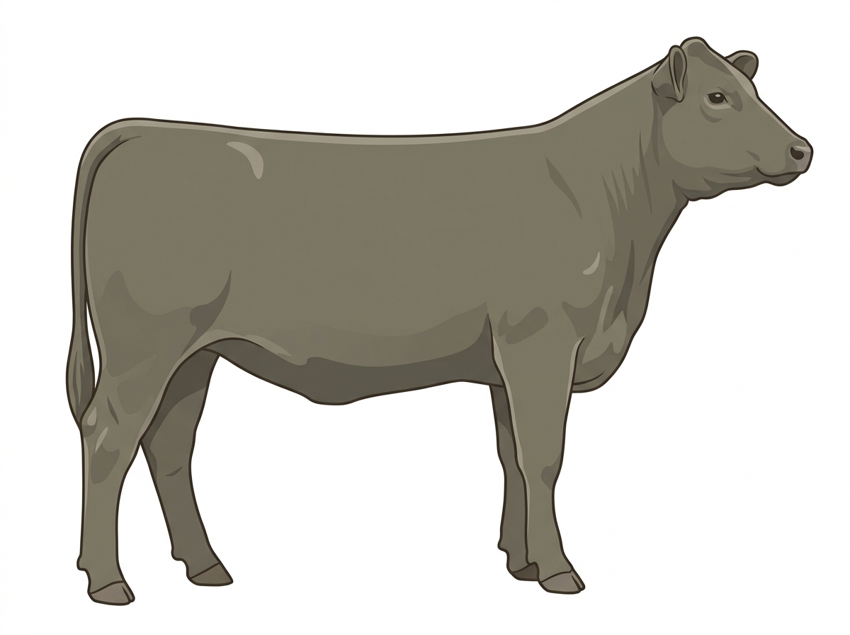 Smoky Angus Cross Heifer