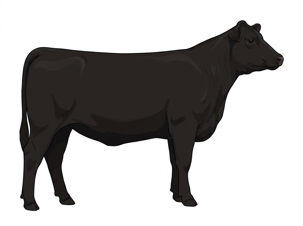 Black Balancer Heifer