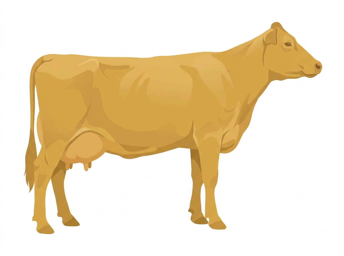 Gold Balancer Cow