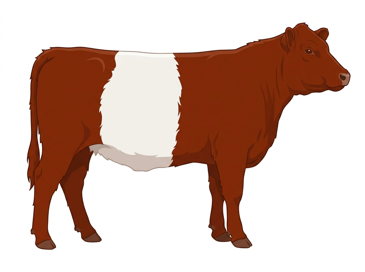 Red Belted Galloway Cross Heifer