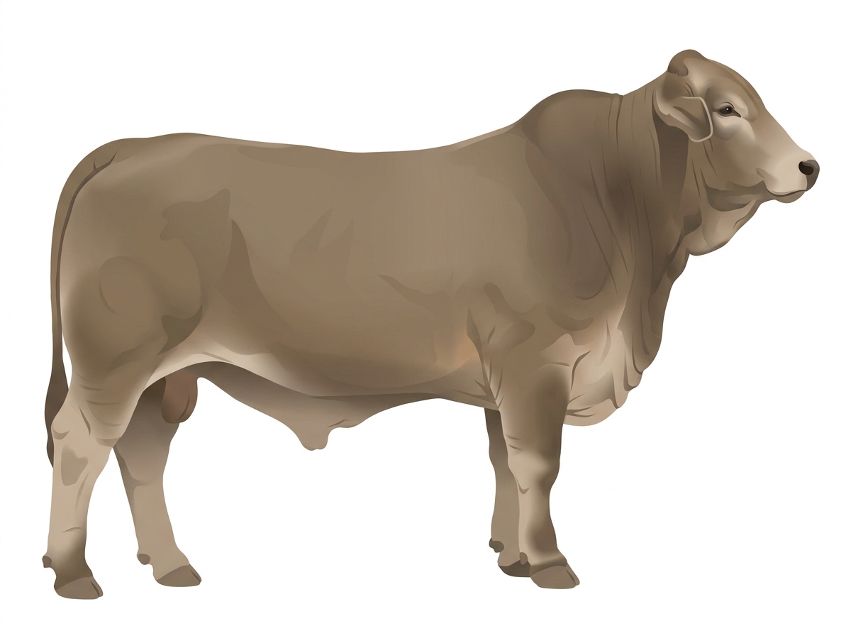 Dun Brahman Cross Bull