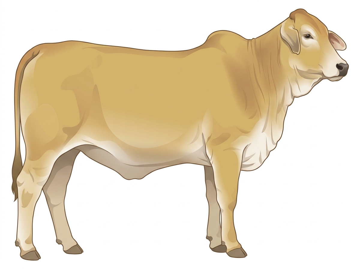 Yellow Dun Brahman Cross Heifer