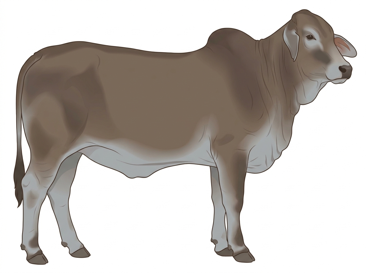 Smoky Brahman Heifer