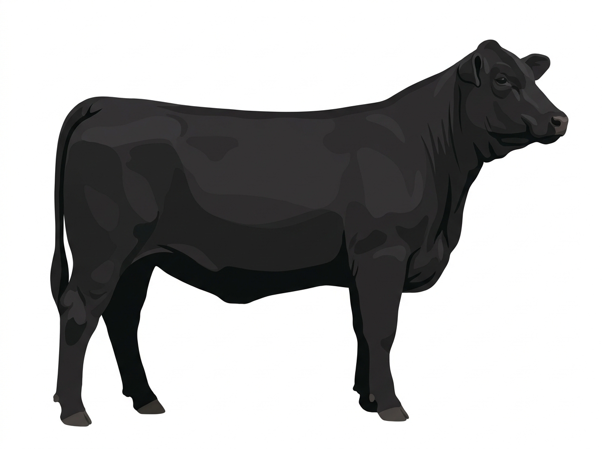 Black Brangus Heifer