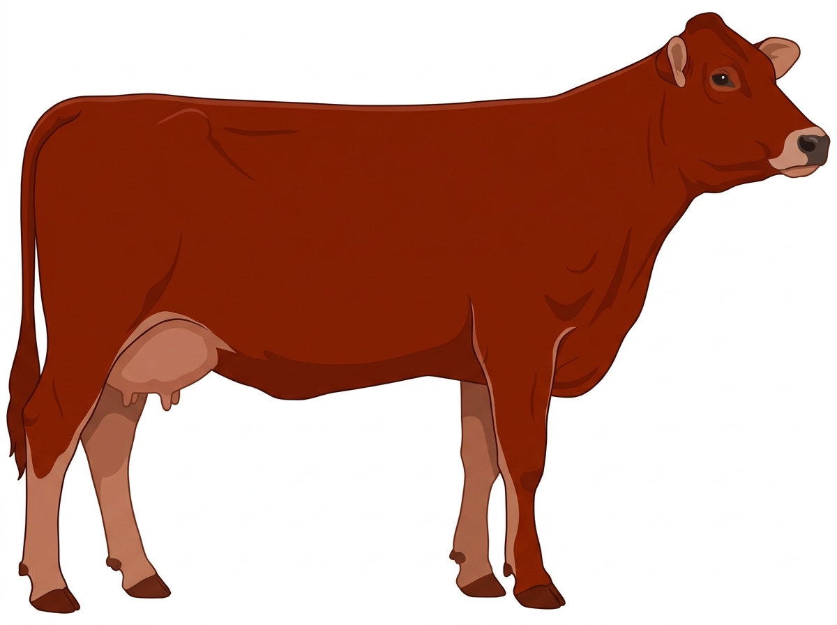 Red Braunvieh Cross Heifer