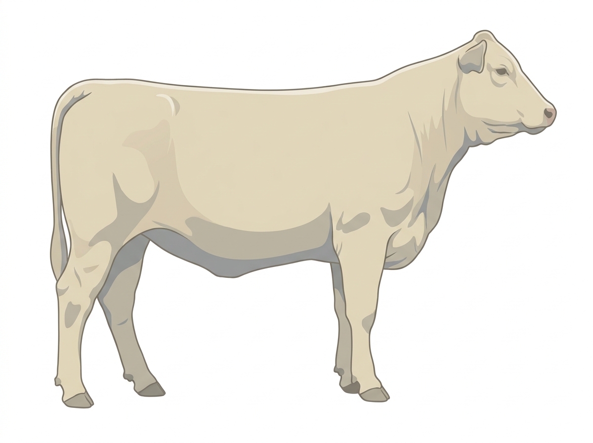 Cream Charbray Heifer