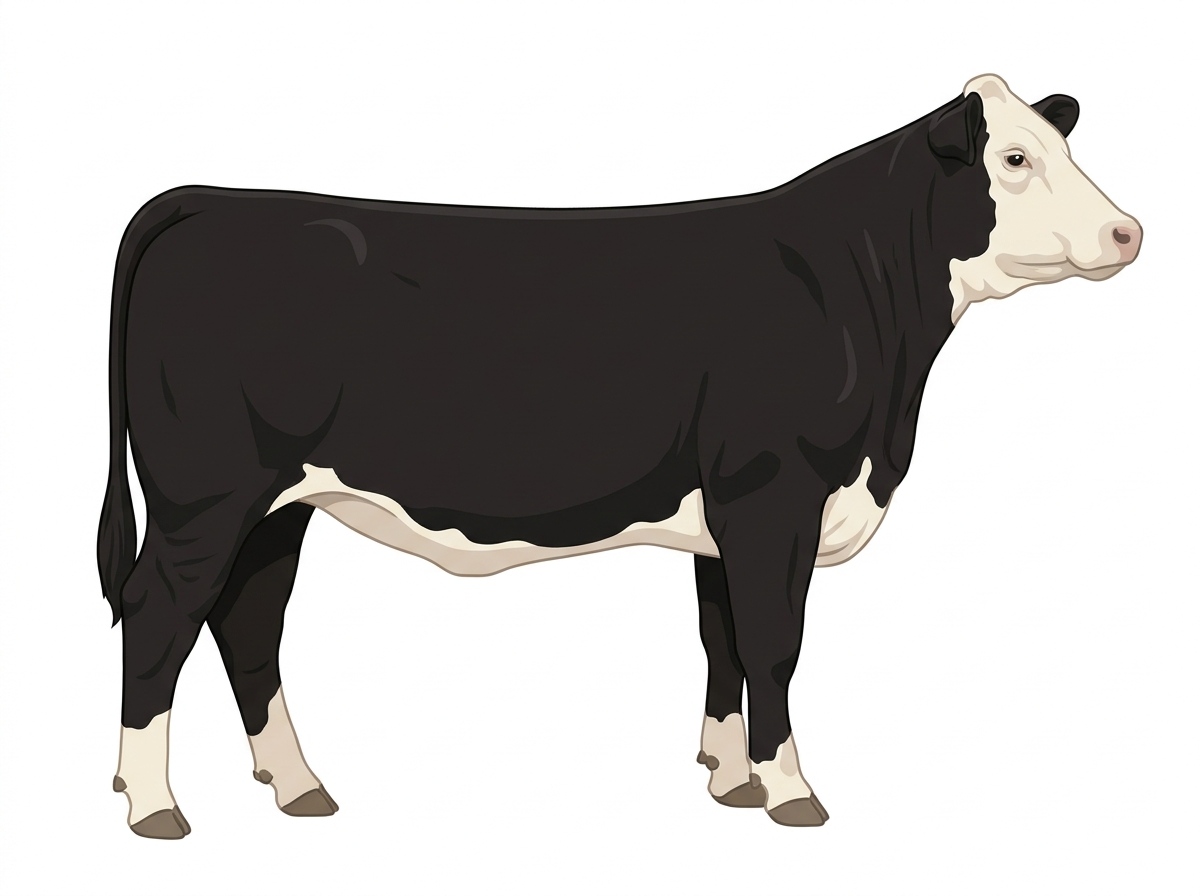 Black Charolais Cross Heifer
