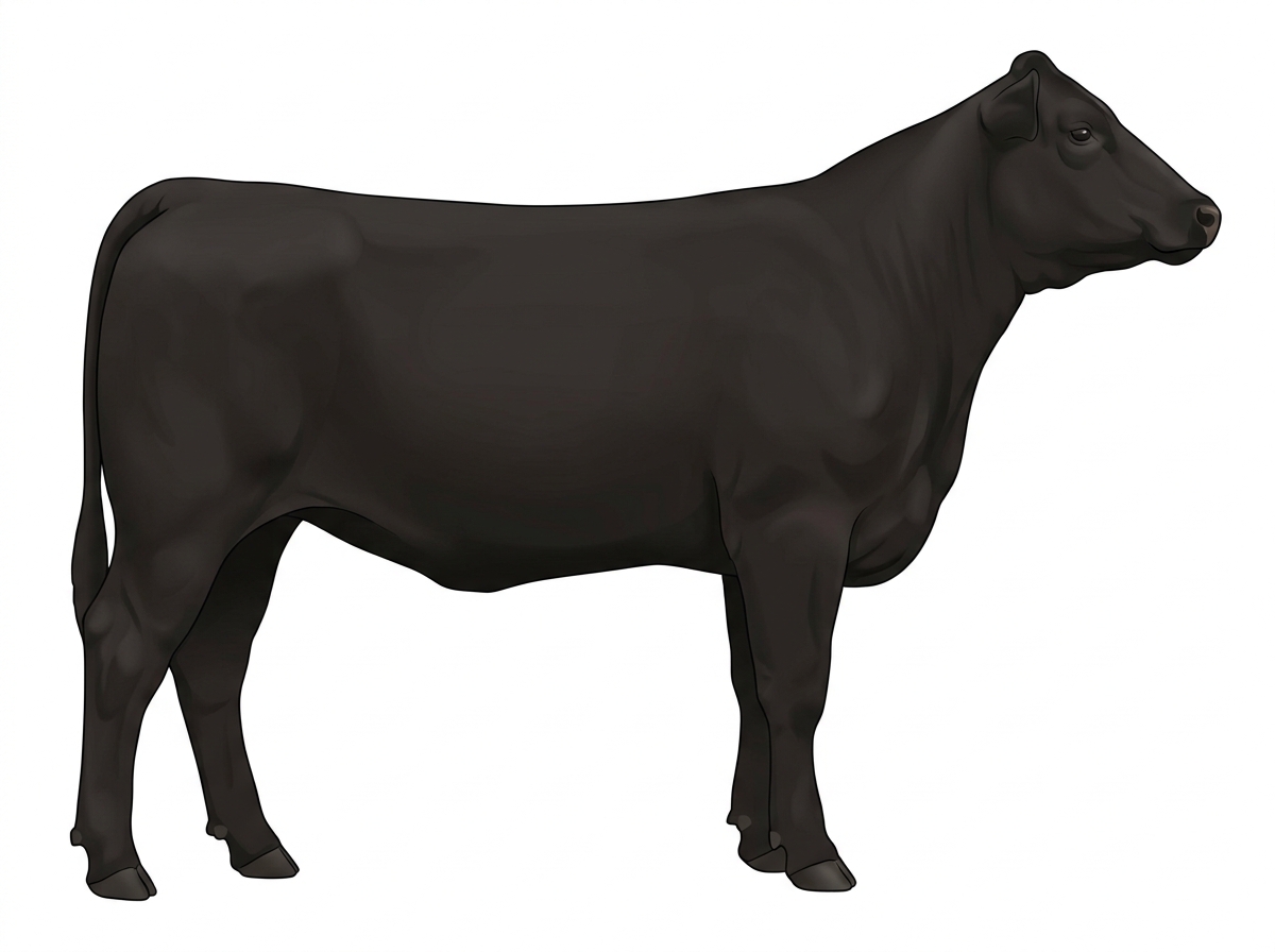 Black Chianina Cross Heifer