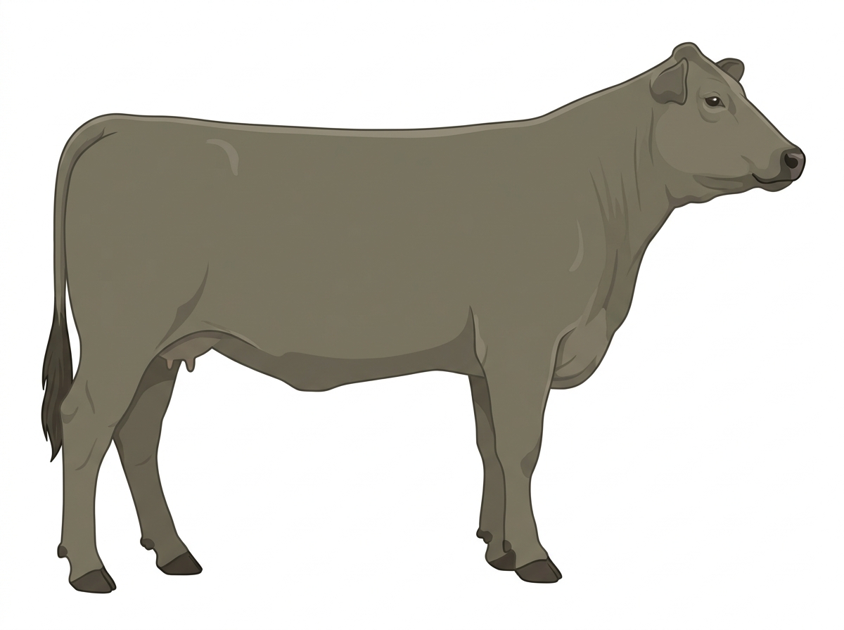 Smoky Chianina Cross Cow