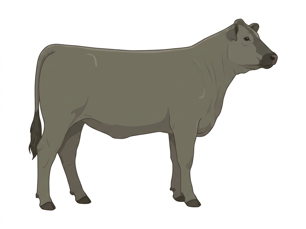 Smoky Chianina Cross Heifer