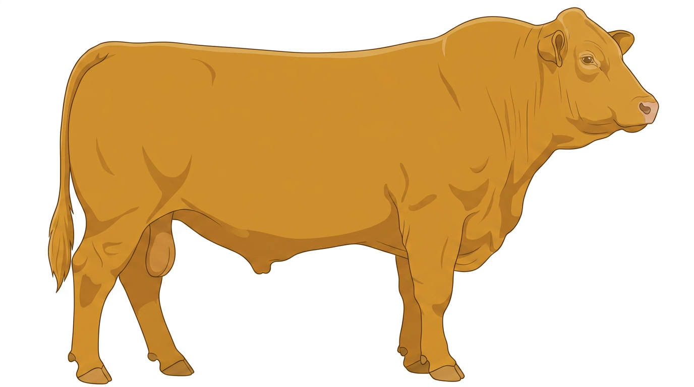 Gold Commercial Simmental Bull