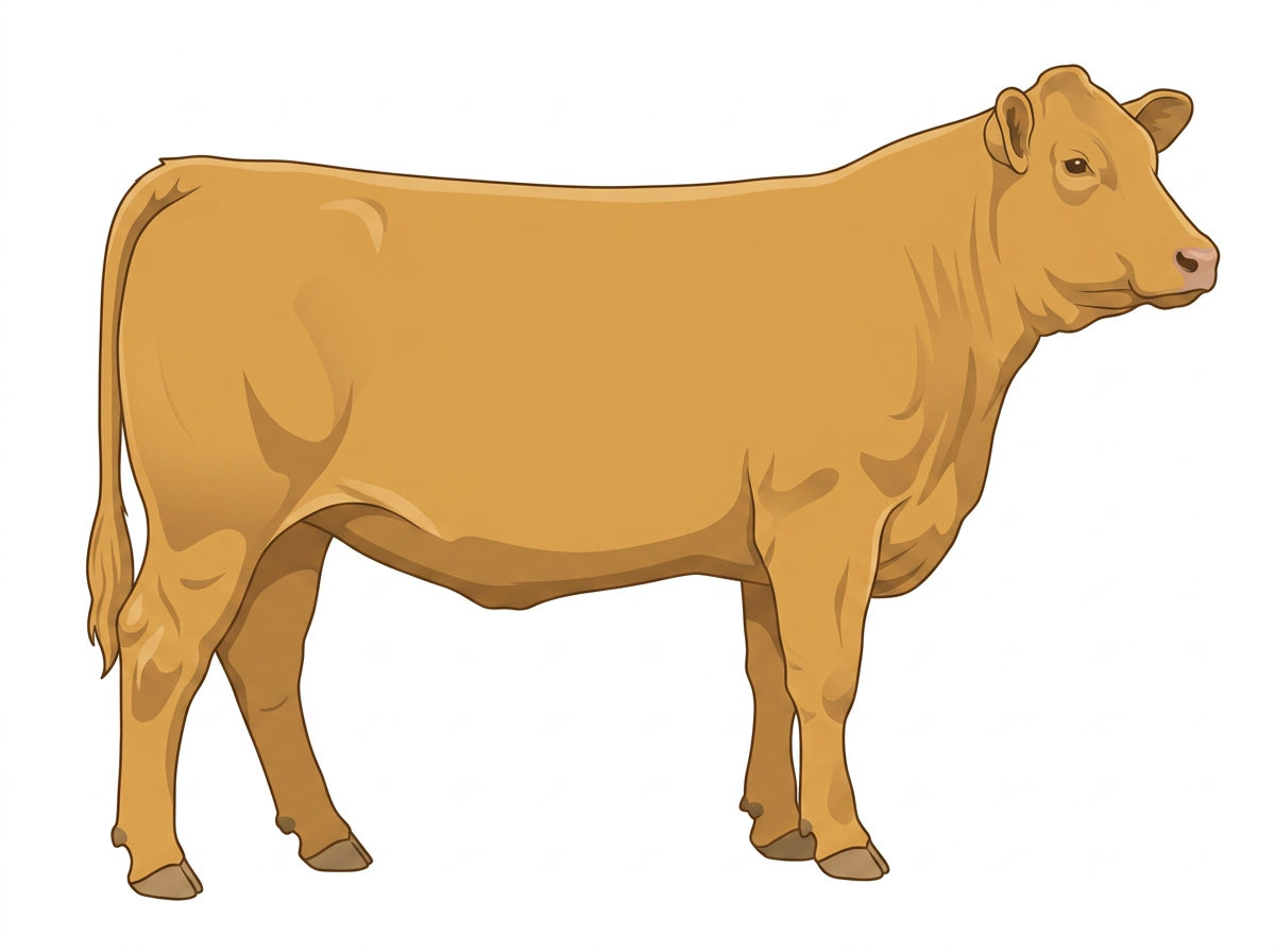 Gold Commercial Simmental Heifer
