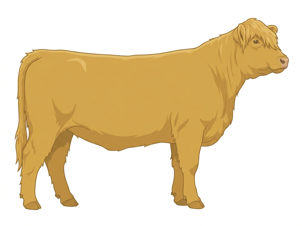 Gold Highlander Cross Heifer