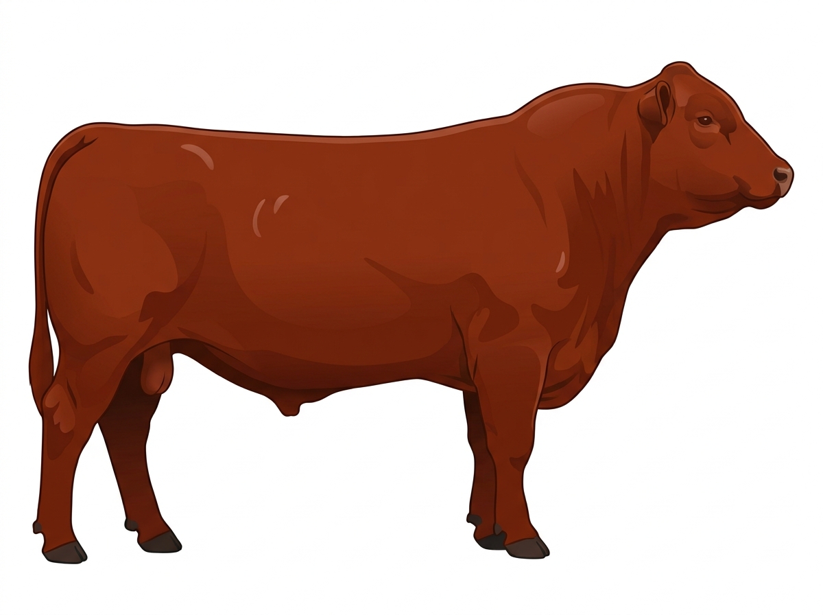 Red Lim-Flex Bull
