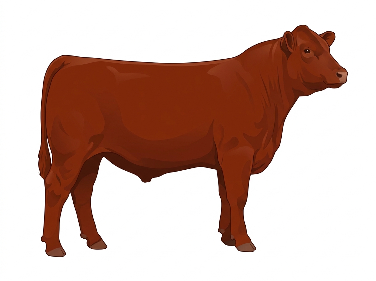 Red Lim-Flex Steer
