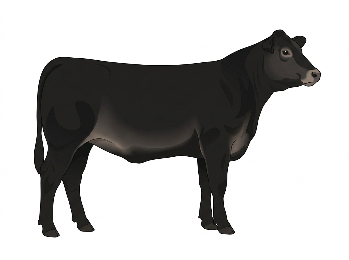 Black Limousin Cross Heifer