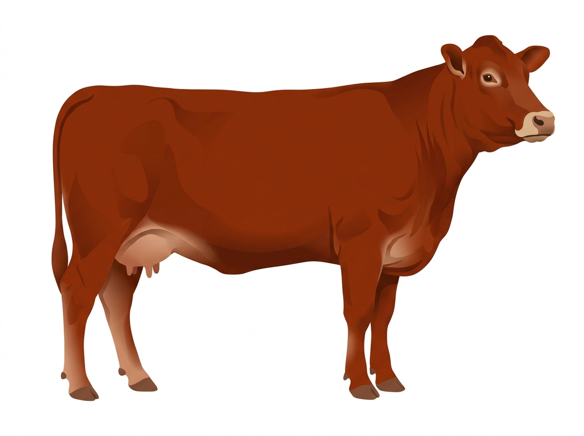 Red Limousin Cross Cow