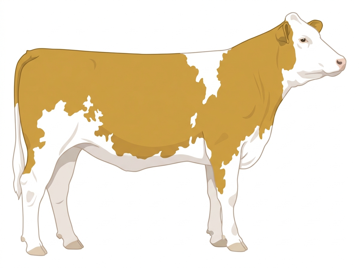 Gold Maine-Anjou Cross Heifer