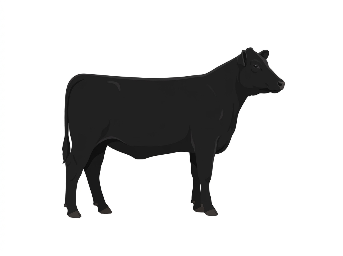 Black MaineTainer Heifer