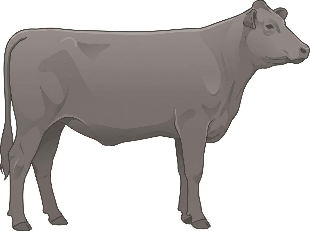 Smoky MaineTainer Heifer
