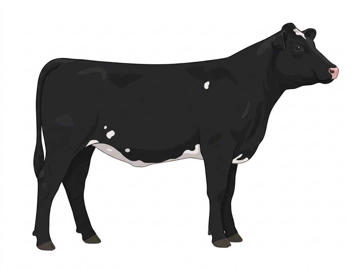 Shorthorn Cross Heifer #21898