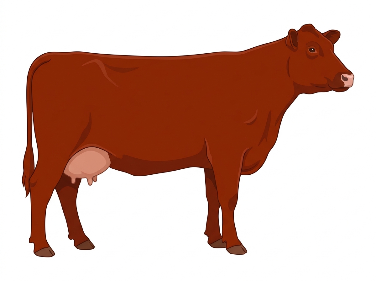 Shorthorn Cross Cow #21268