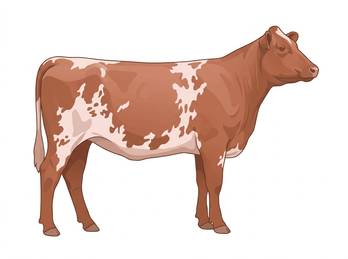 Light red roan Shorthorn Plus Heifer