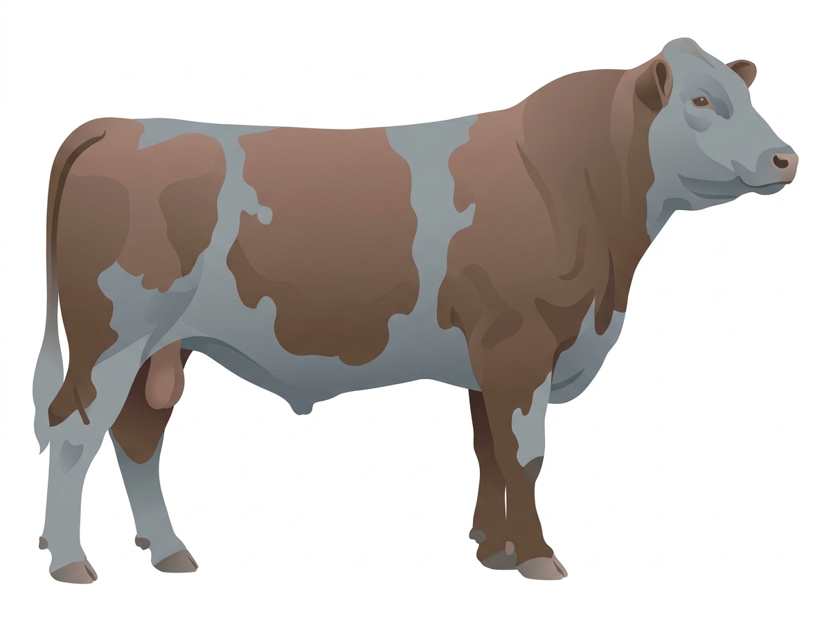 Smoky Shorthorn Plus Bull