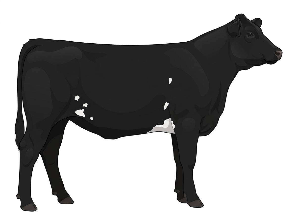 Simmental Cross Heifer #12253