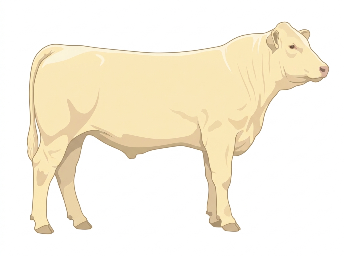 Cream Simmental Cross Steer