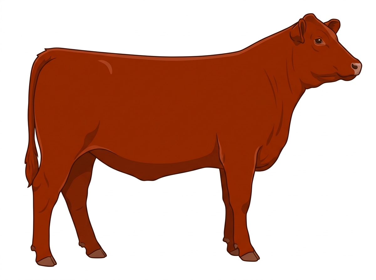 Red Simmental Cross Heifer