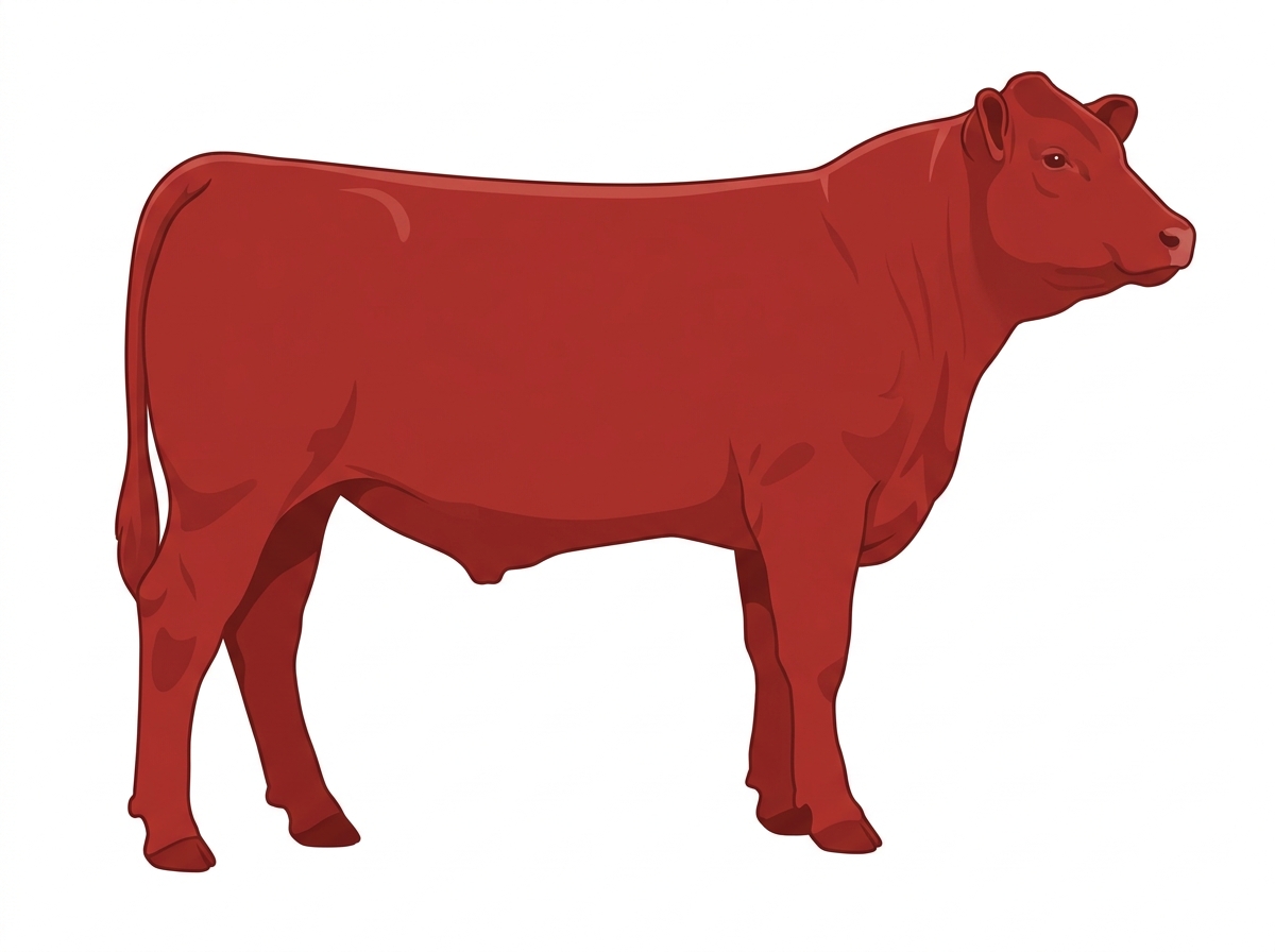 Red Simmental Cross Steer