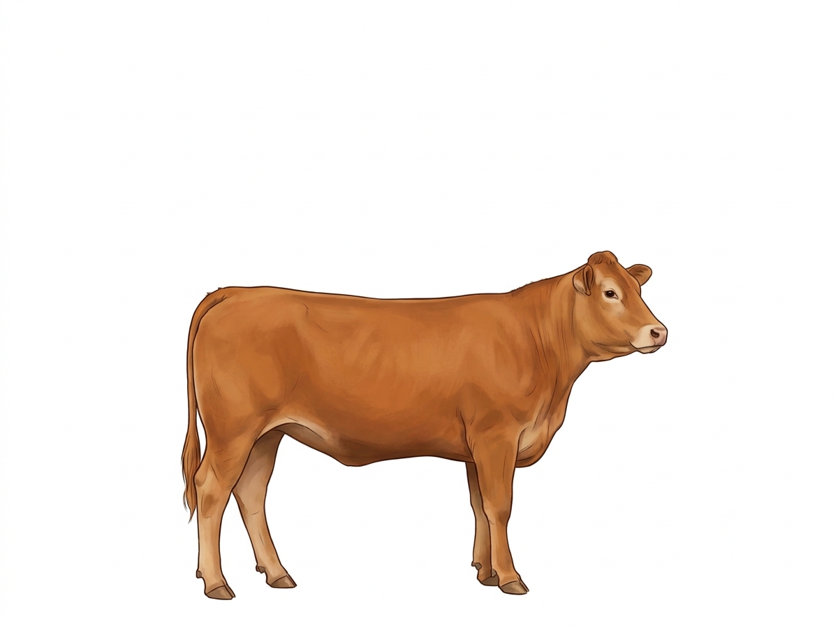 One Limousin Heifer